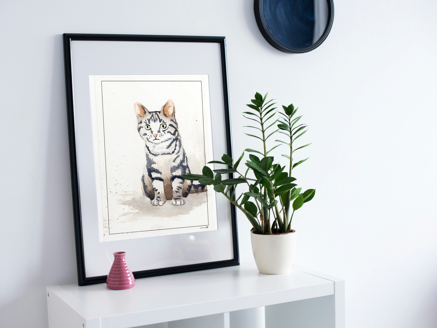 Cute Cat Watercolor Book – A Handmade Artistic Experience