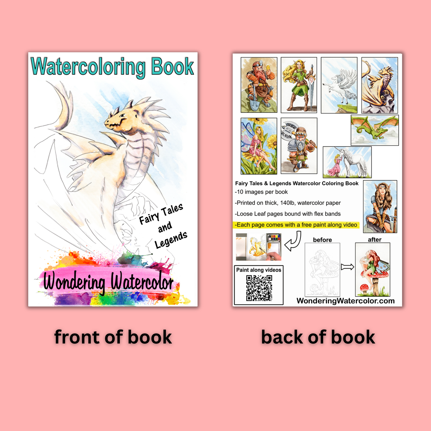 Fairy Tales & Legends Watercolor – Bring Magical Stories to Life!