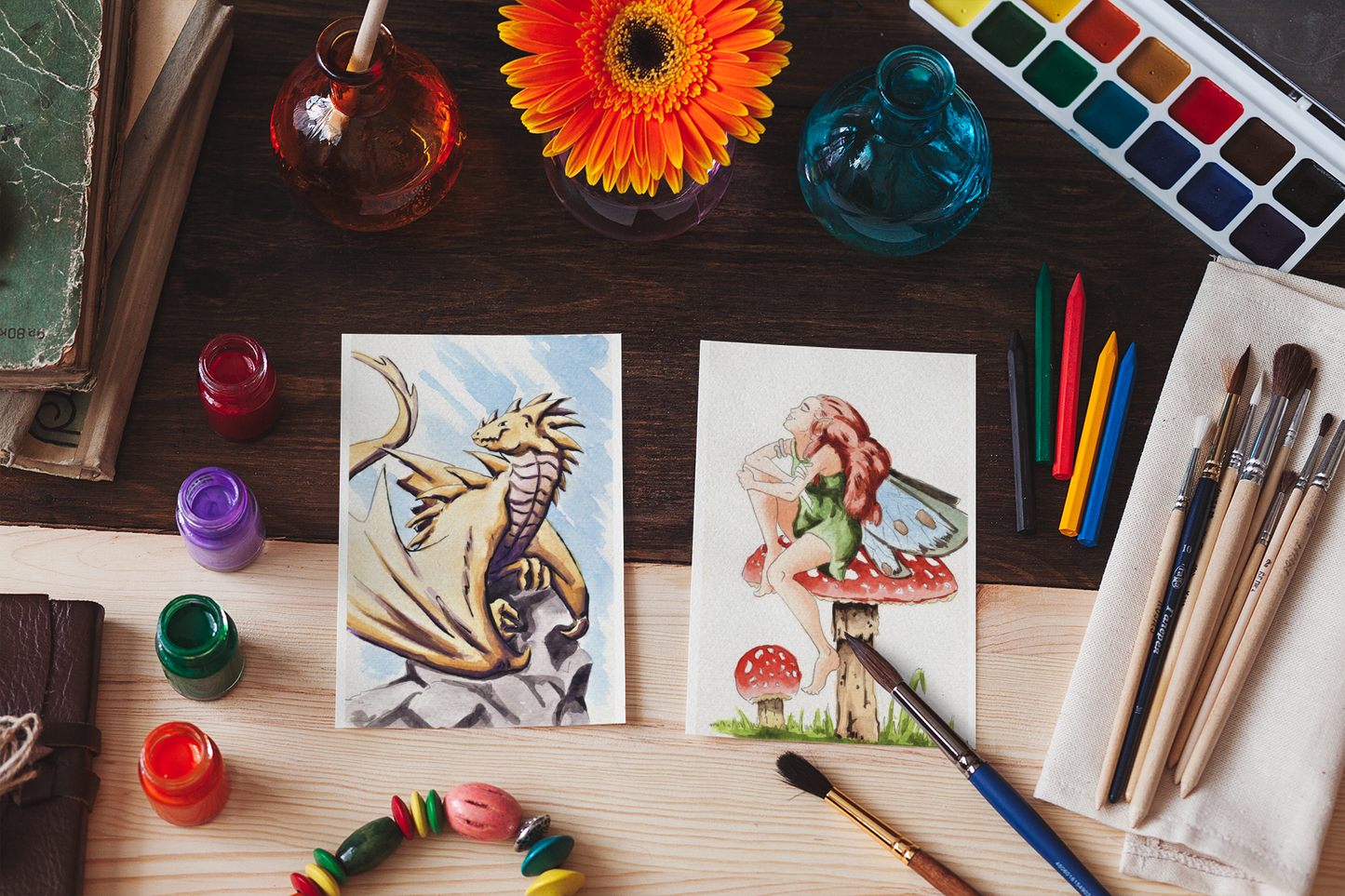 Fairy Tales & Legends Watercolor – Bring Magical Stories to Life!