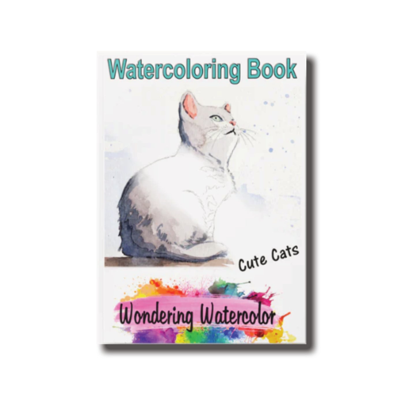 Cute Cat Watercolor Book – A Handmade Artistic Experience