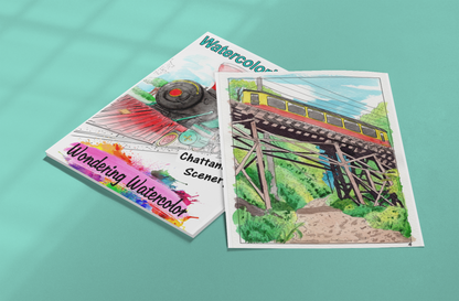 Chattanooga Scenery Watercolor Book – Paint Iconic Landscapes!