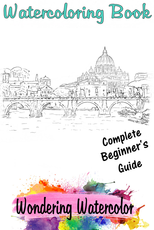 Watercolor Coloring Books – Wondering Watercolor
