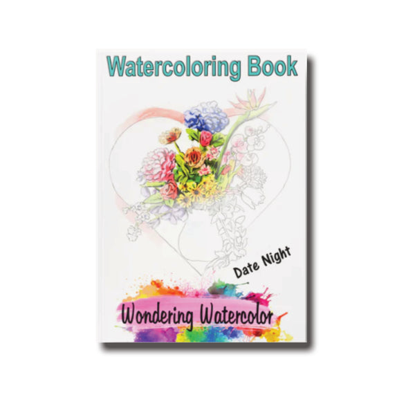 Date Night Watercolor Book – A Creative Couple’s Activity!