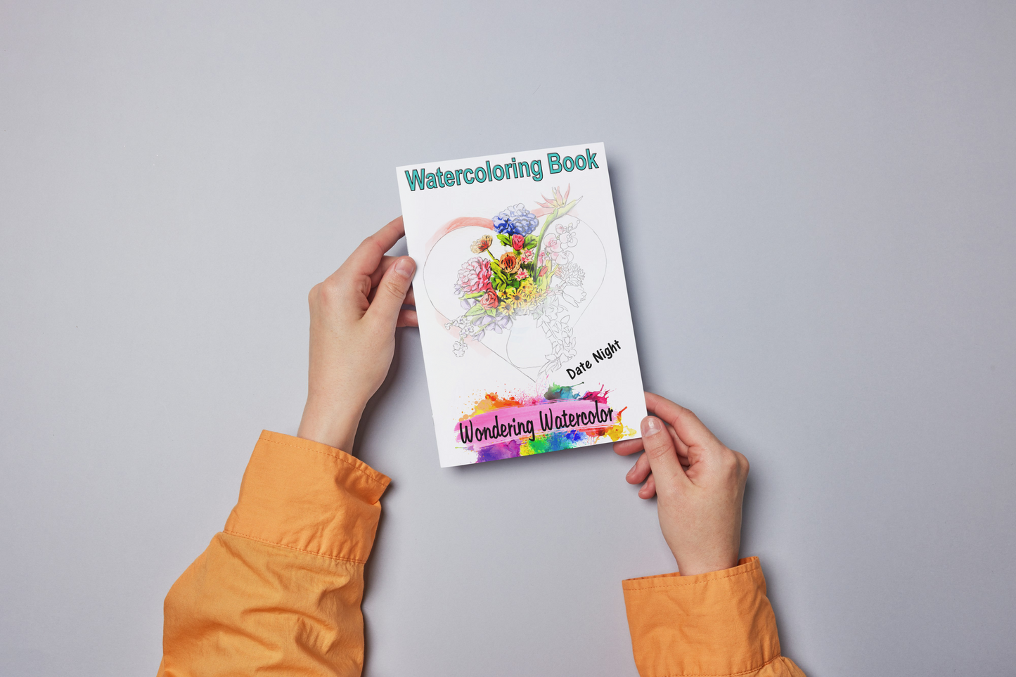 Date Night Watercolor Book – A Creative Couple’s Activity!