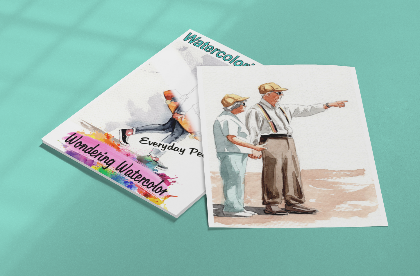 Everyday People Watercolor Book – Handcrafted for Creativity
