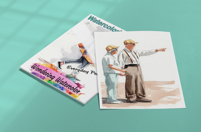 Everyday People Watercolor Book – Handcrafted for Creativity