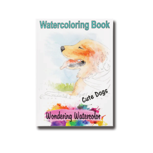 Cute Dog Watercolor Book – Paint Adorable Pups with Ease!