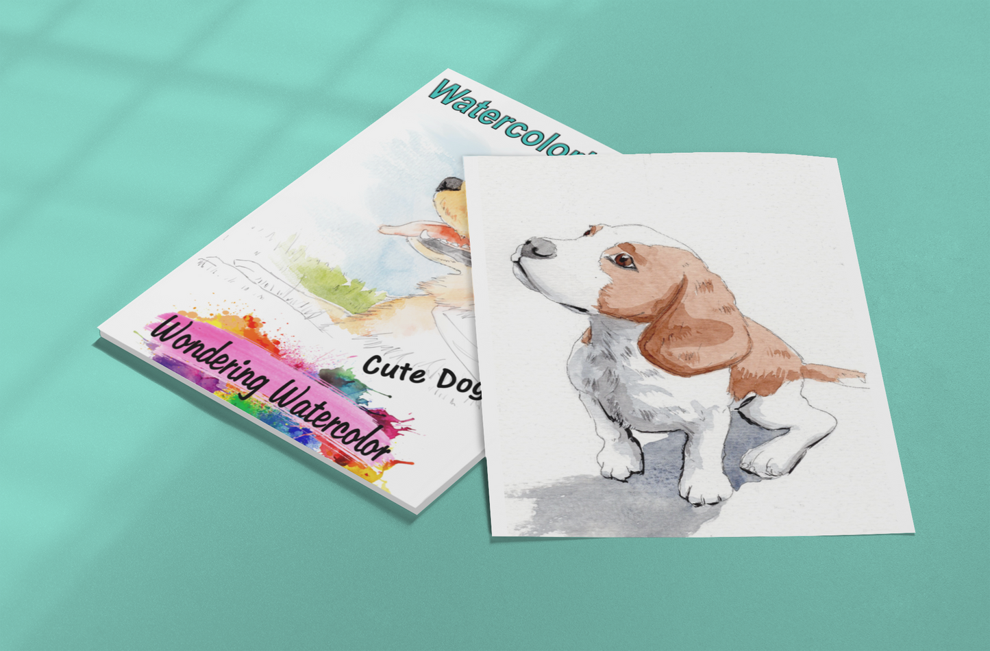 Cute Dog Watercolor Book – Paint Adorable Pups with Ease!
