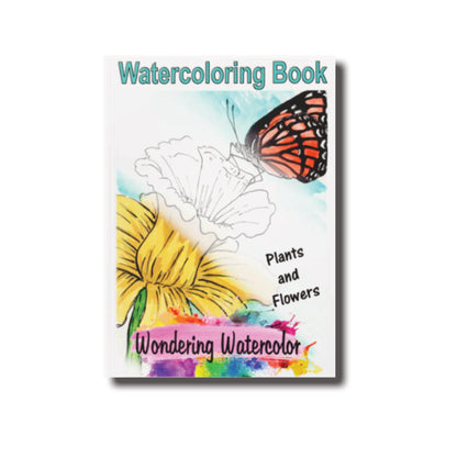 Plants & Flowers Watercolor Book – Let Your Creativity Bloom!