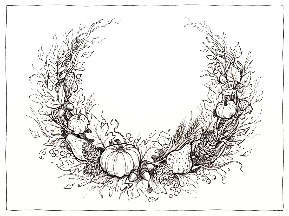 Autumn / Fall Themed Watercolor Postcard set with free paint along videos