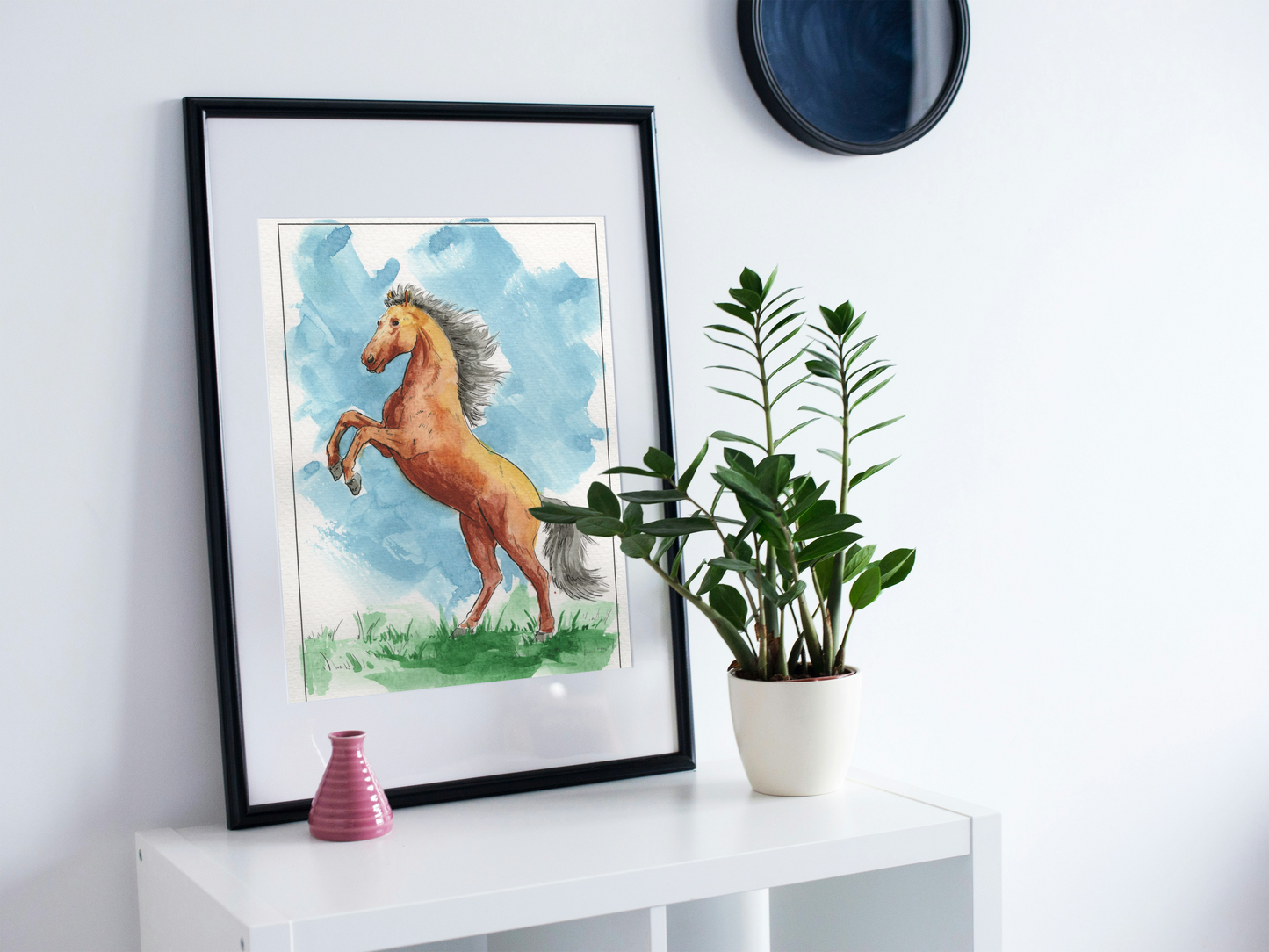 Majestic Horses Watercolor Book - saddle up for a one of a kind painting experience
