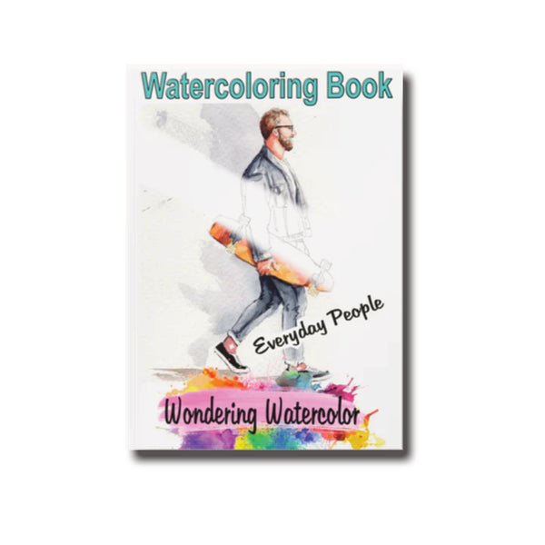 Everyday People Watercolor Book – Handcrafted for Creativity