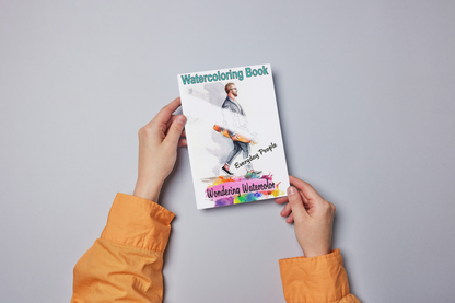 Everyday People Watercolor Book – Handcrafted for Creativity