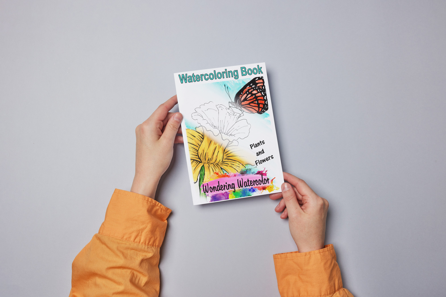 Plants & Flowers Watercolor Book – Let Your Creativity Bloom!