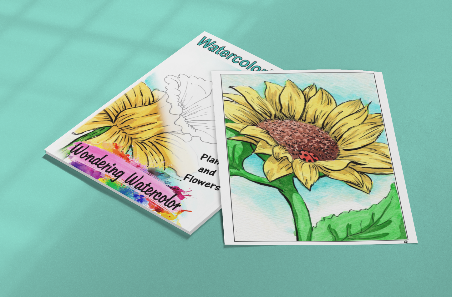 Plants & Flowers Watercolor Book – Let Your Creativity Bloom!
