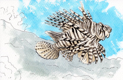 Ocean Life Watercolor Book – Dive into Creativity!